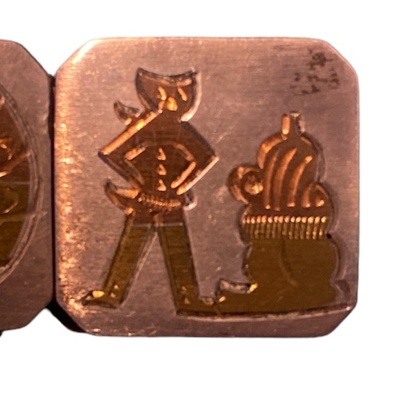 Mexican Panel Bracelet. 925 Silver - Picture 6 of 6